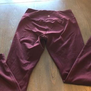 Core 10 Maroon leggings